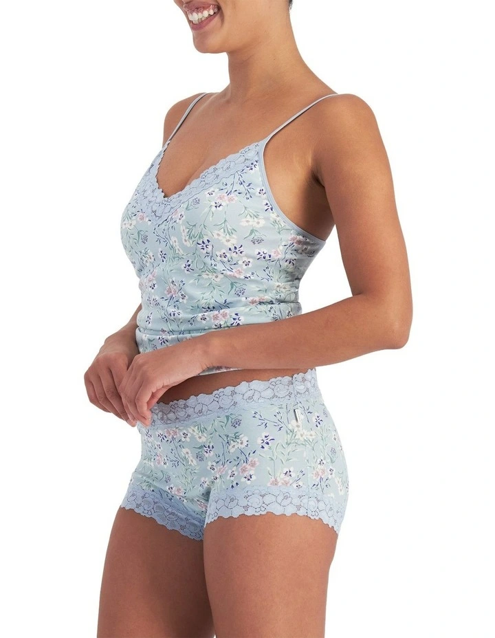 Parisienne Cotton Full Brief in Print Wd image 3