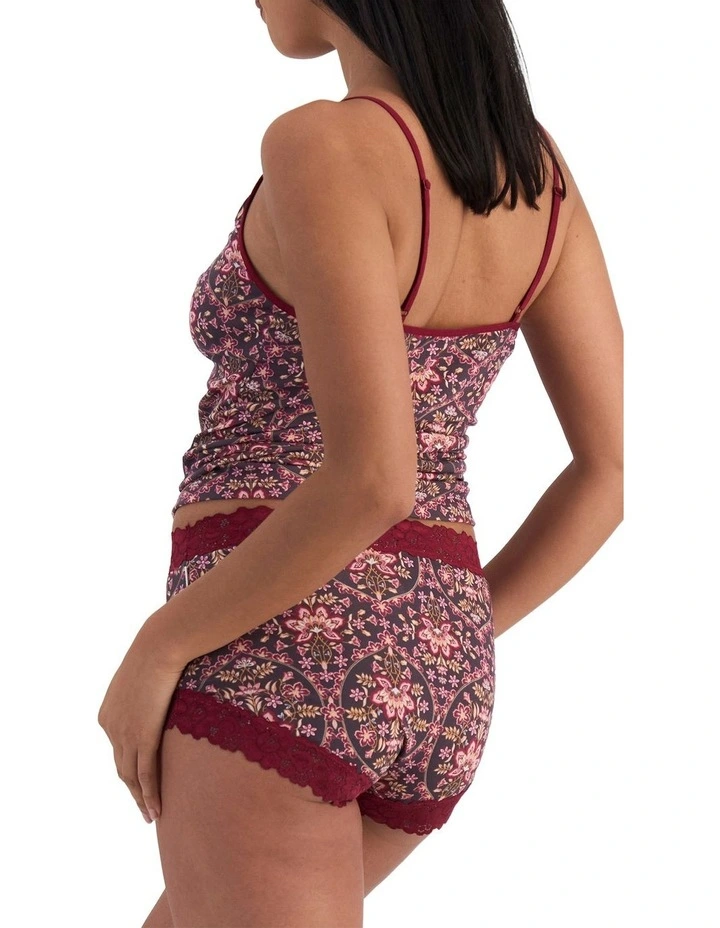 Parisienne Cotton Full Brief in Print 0Wg image 2