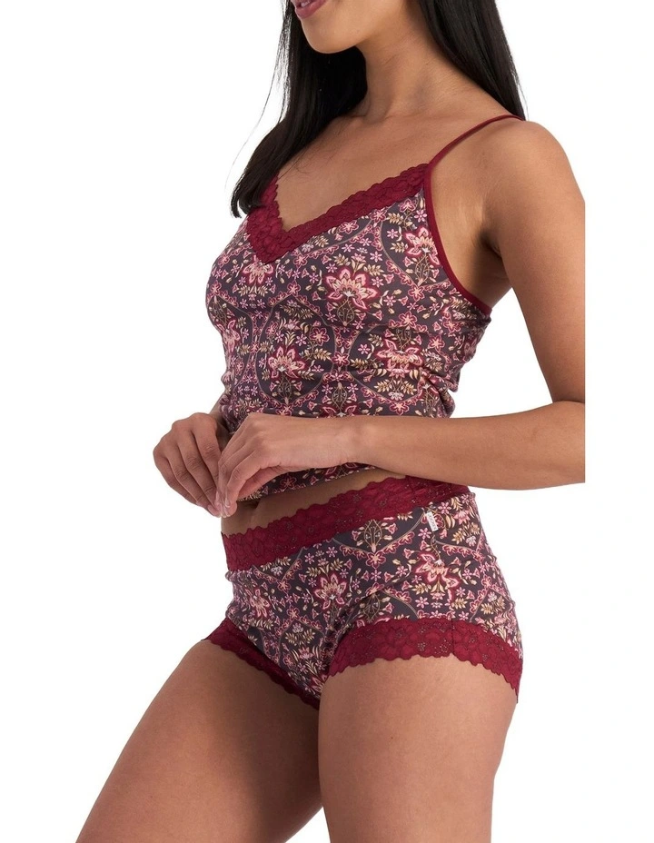 Parisienne Cotton Full Brief in Print 0Wg image 3