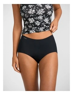 Next Generation No Panty Line Full Brief in Black