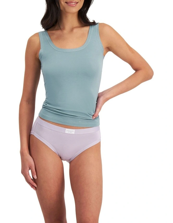 Comfort Classic Bamboo Hi Cut 2 Pack in Grey image 4