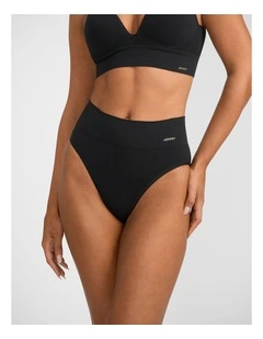 Skimmies Hi Cut Briefs in Black