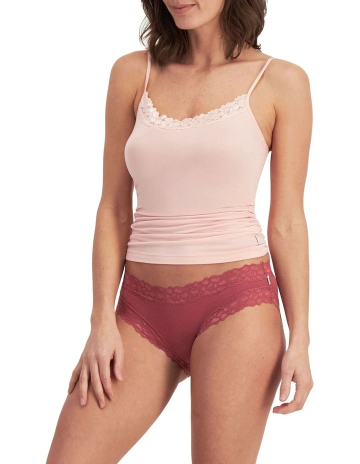 Parisienne Cotton Bikini 2 Pack in Sorrento Stripe image 5