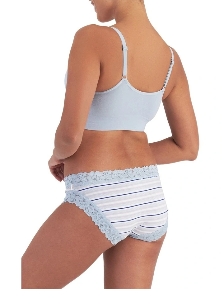 Parisienne Cotton Bikini 2 Pack in Print image 2