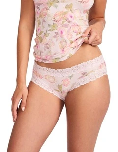 Parisienne Bamboo Bikini in Bouquet Print