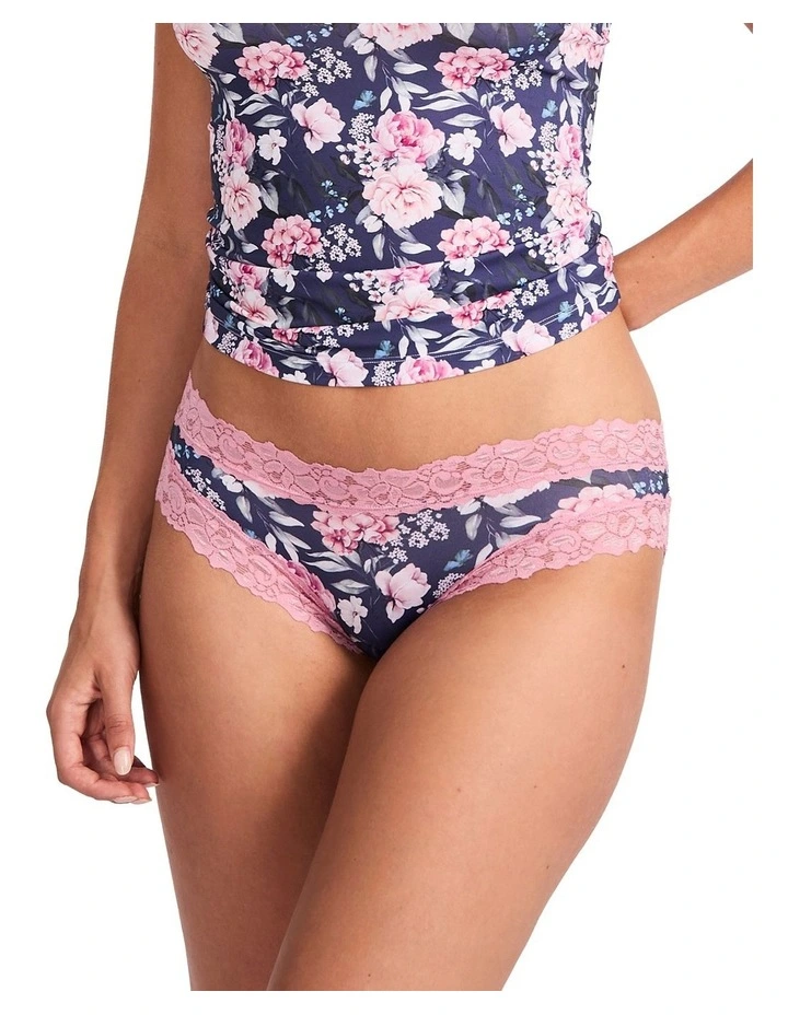 Parisienne Smooth Bikini in Rose Bloom Print image 1