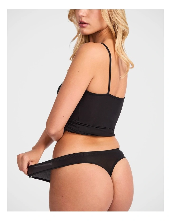 Endless Stretch Bikini in Black image 2