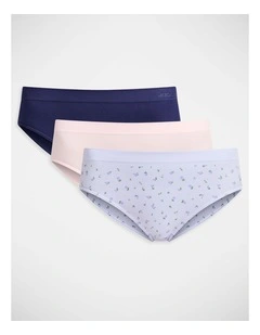 Jockey Women's Seamfree Rib Bikini 3pk