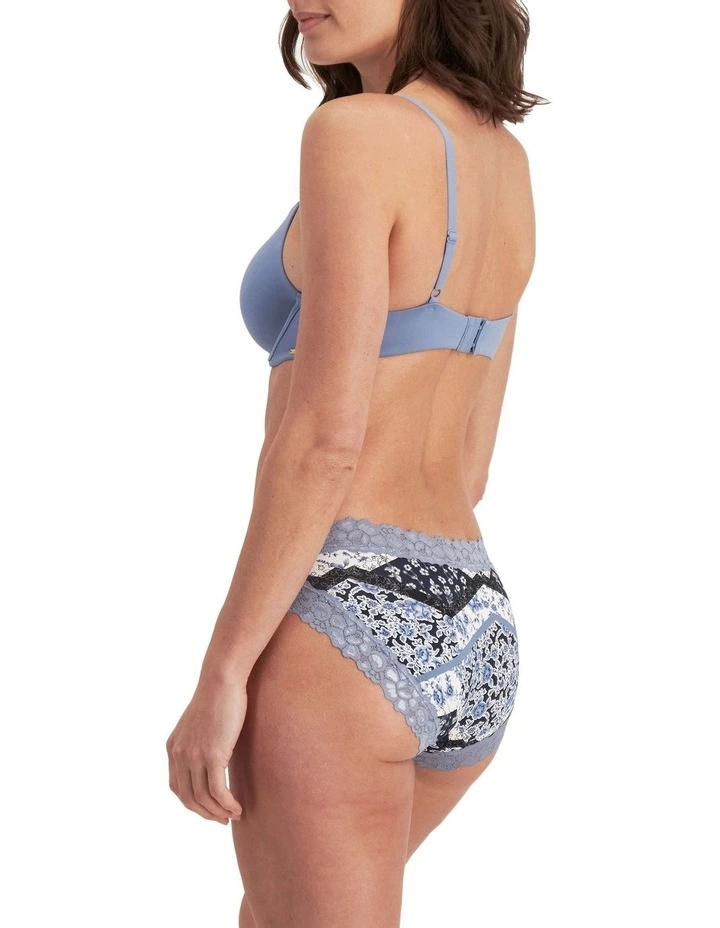 Parisienne Classic Bikini in Blue image 2
