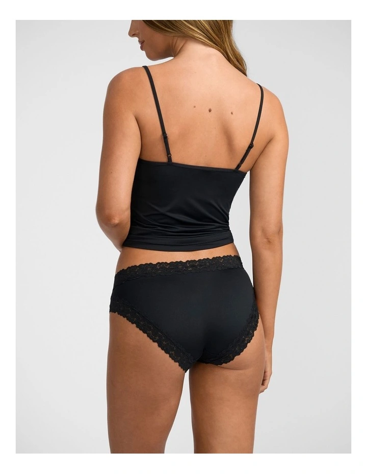 Parisienne Classic Bikini in Black image 2