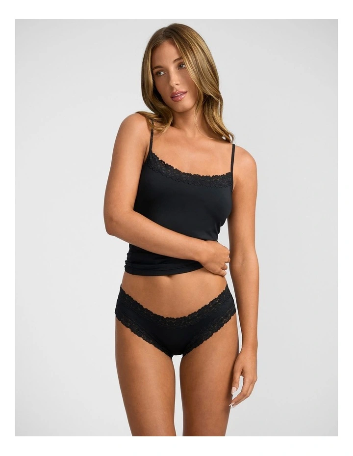 Parisienne Classic Bikini in Black image 4