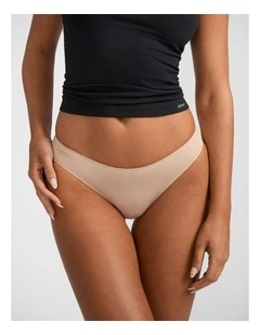 Next Generation No Panty Line Basics Bikini Brief in Beige