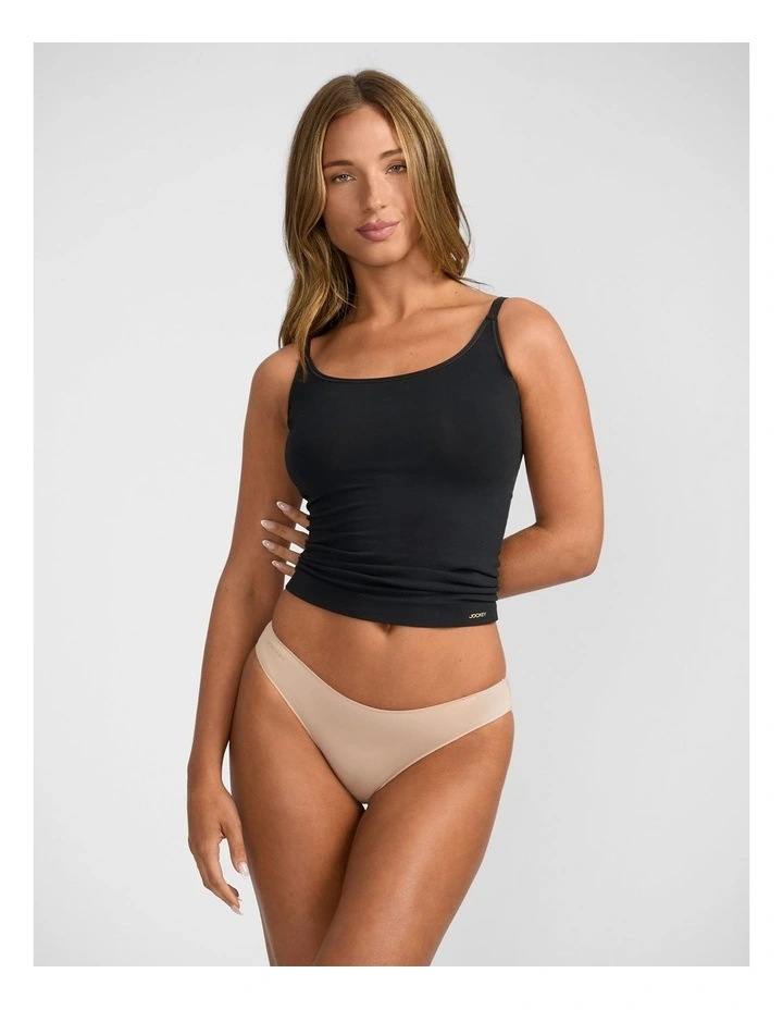 Next Generation No Panty Line Basics Bikini Brief in Beige image 4