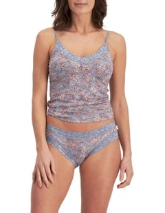 Parisienne Cotton Bikini in Blue