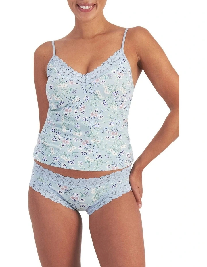 Parisienne Cotton Bikini in Print Wd image 1