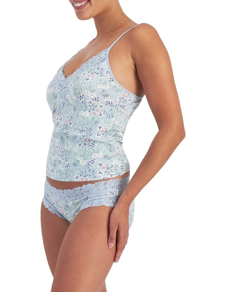 Parisienne Cotton Bikini in Print Wd image 3