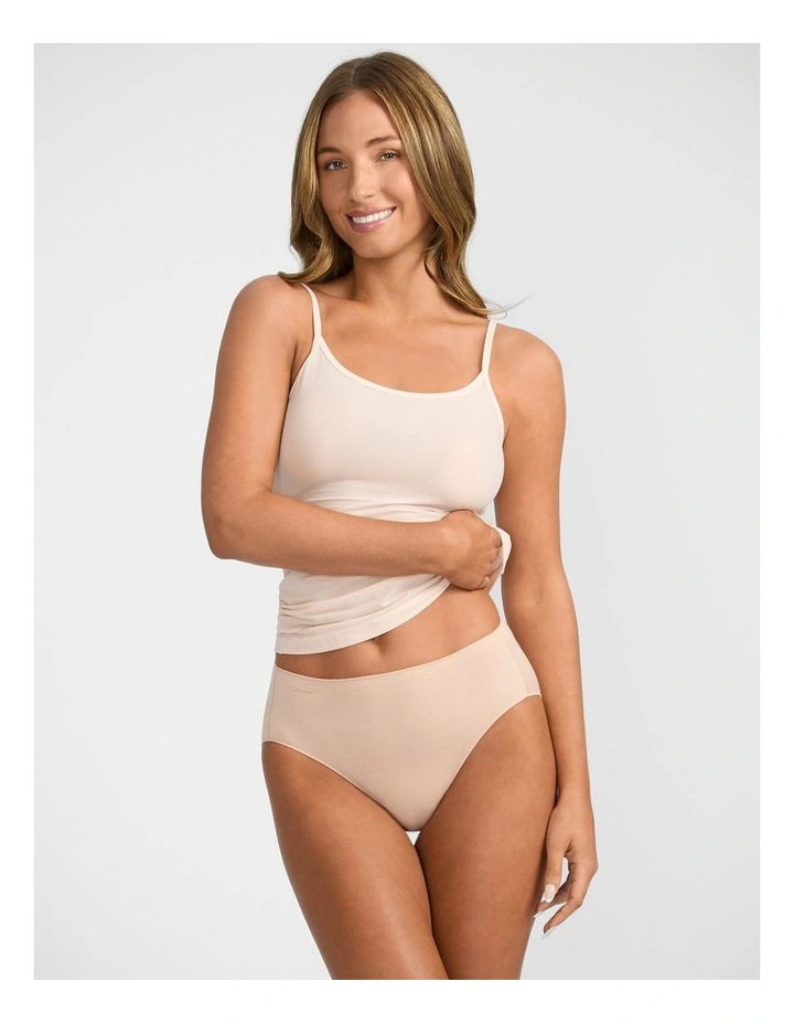 NPLP Naturals High Cut Brief in Beige image 4