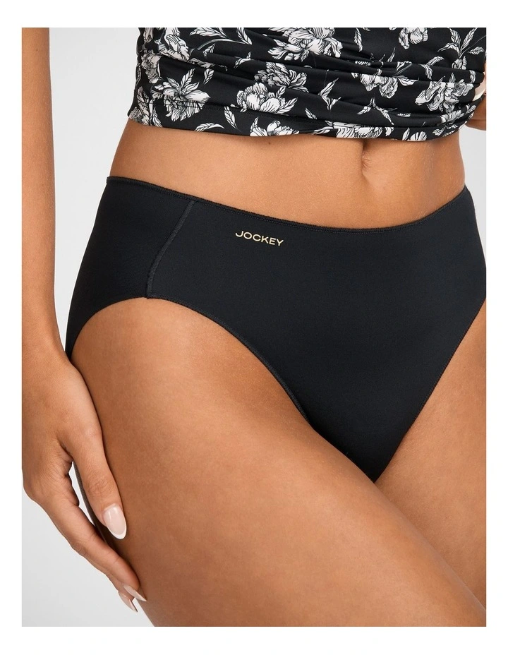 Next Gen High Cut Brief in Black image 3