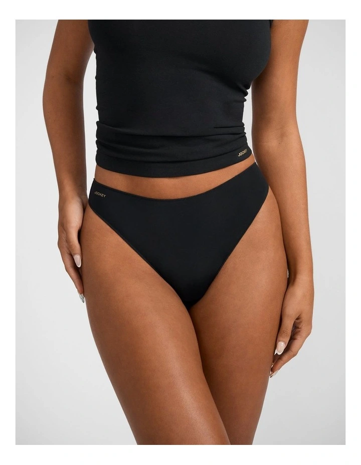 NPL Tactel G-String in Black image 1