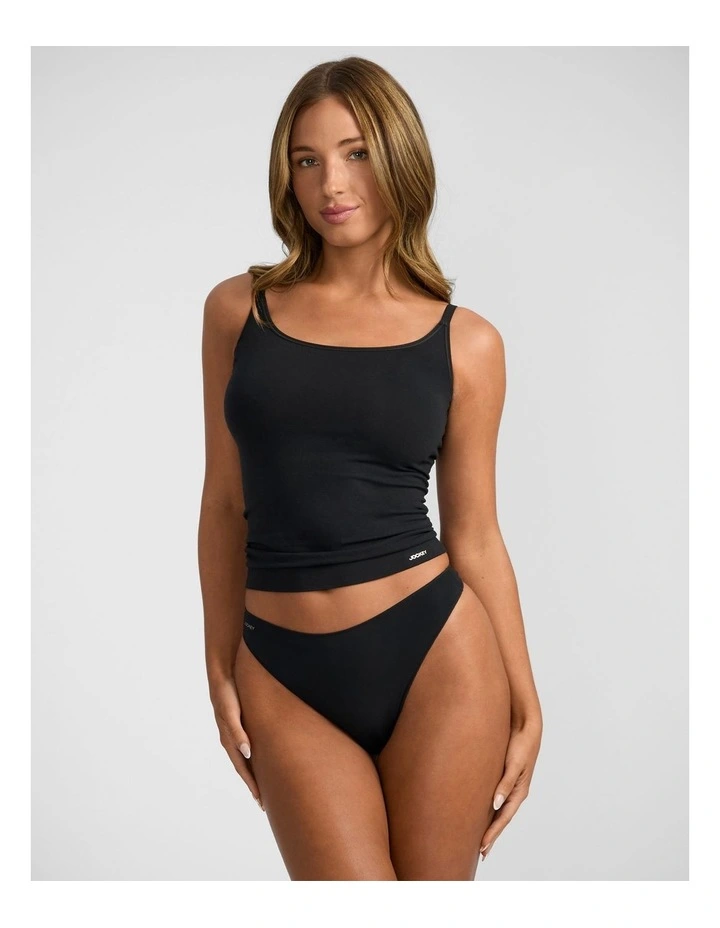 NPL Tactel G-String in Black image 4