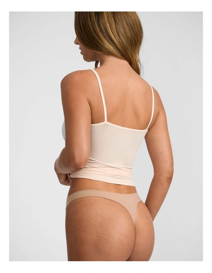 NPL Tactel G String in Beige image 2