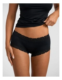 Parisienne Boyleg Brief 08823D in Black