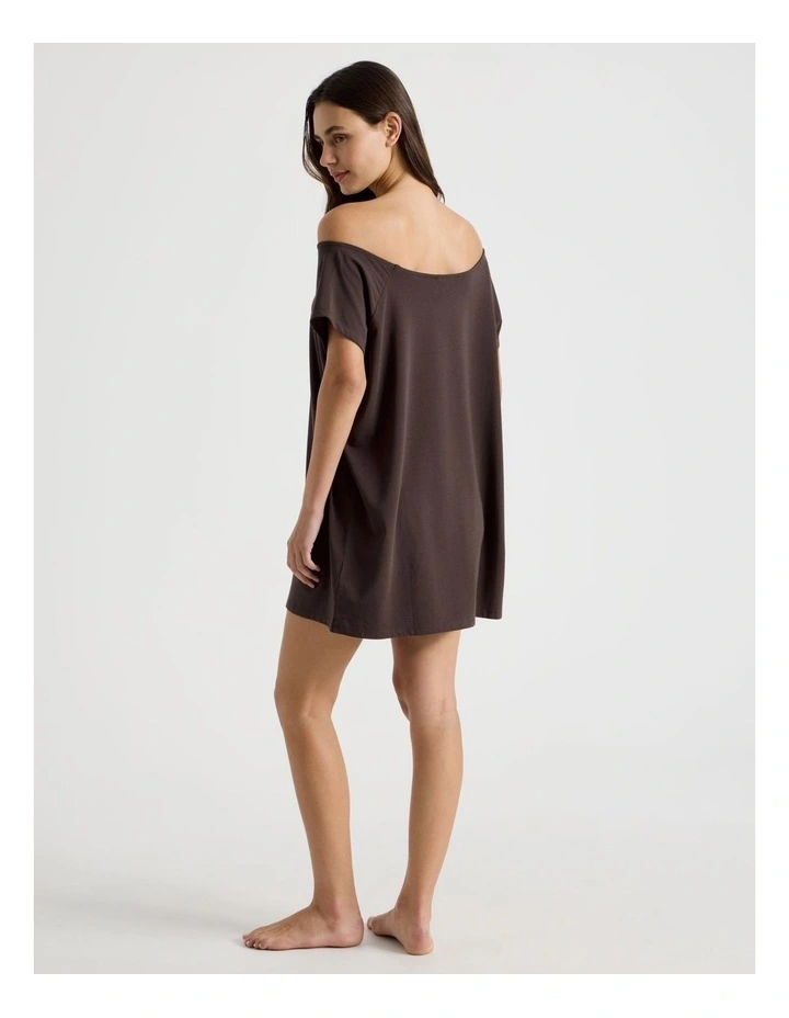 Soft Days Jersey T-Shirt Nightie in Love Logo image 5