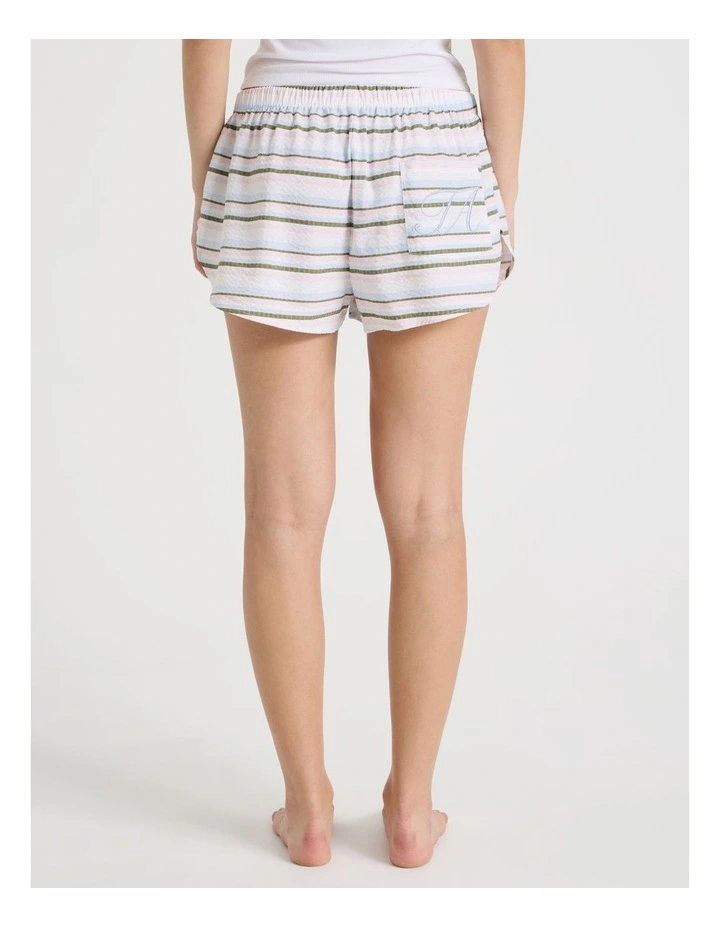 Woven Seersucker Boxer Short in Cool Stripe image 6