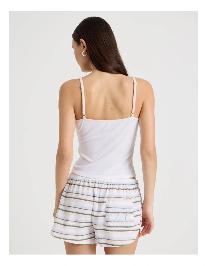 Soft Days Contrast Rib Cami in Girl, Whatever image 5