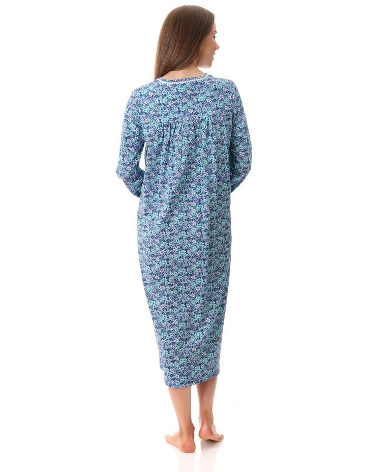 Mid Length Nightie in Jada image 2