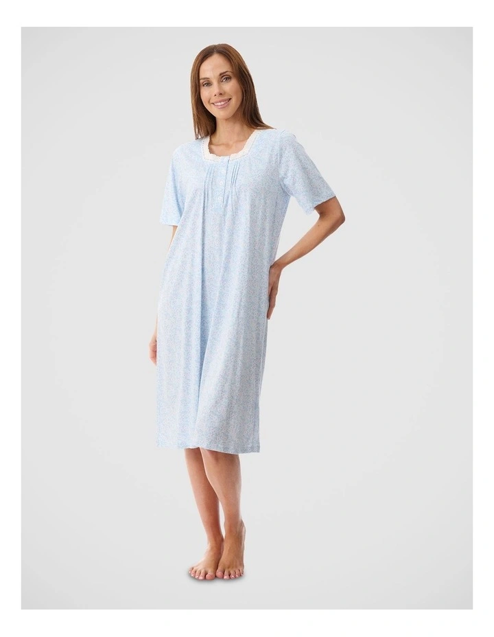 Short sleeve short nightie image 1