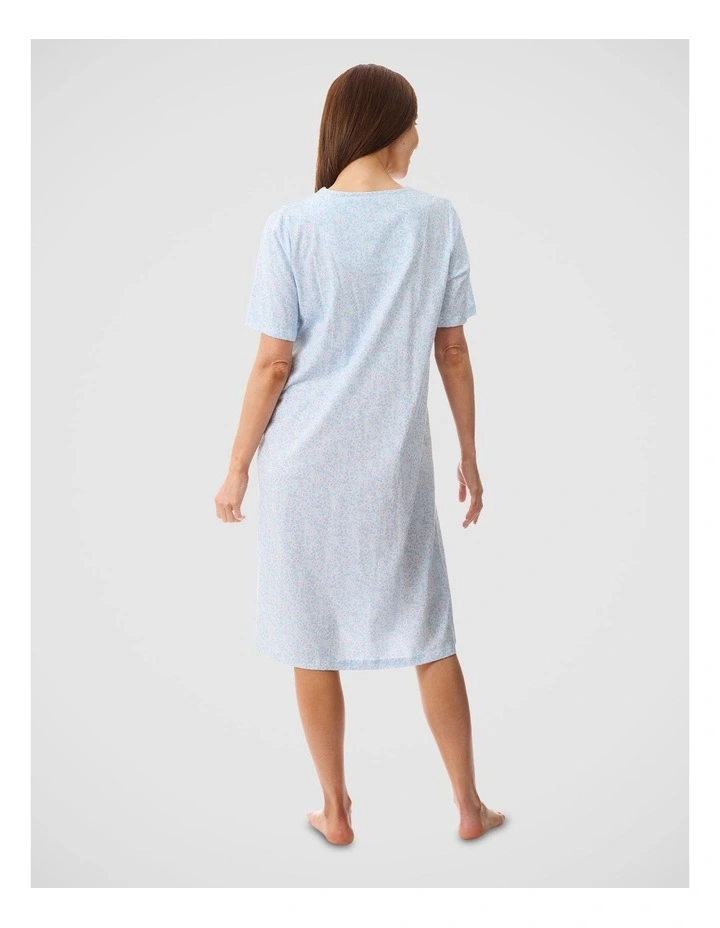 Short sleeve short nightie image 2