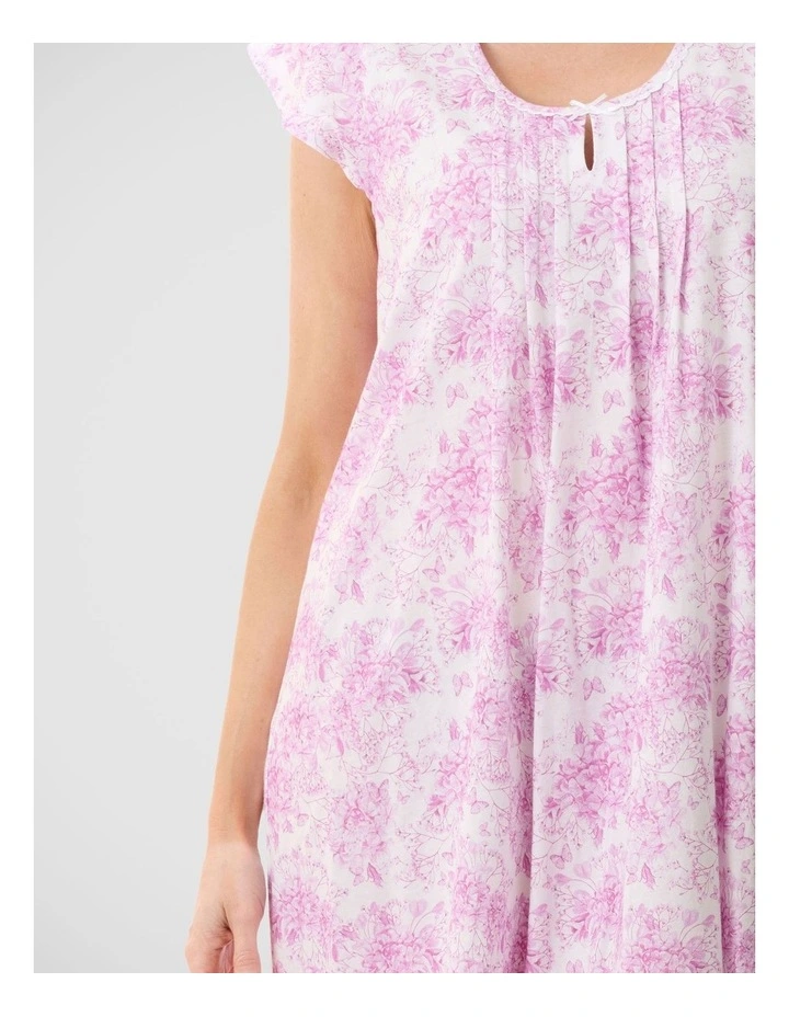 Flutter sleeve short nightie image 3