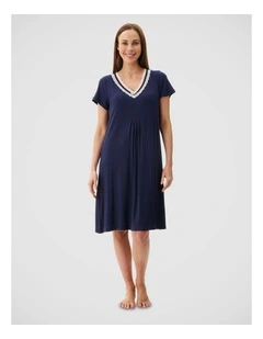 Short sleeve short nightie