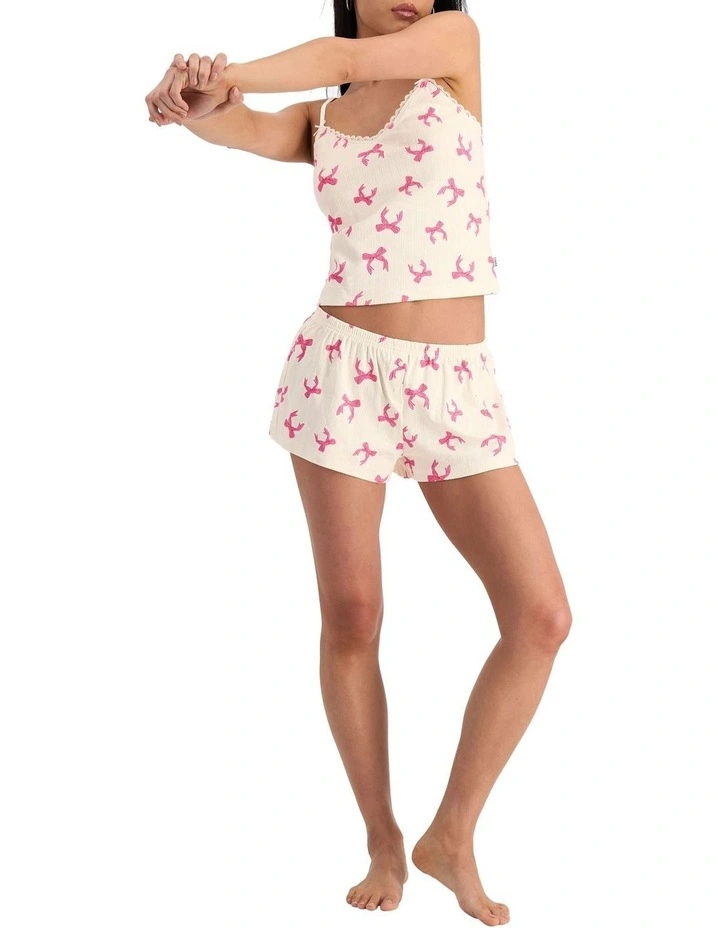 Sleep Pointelle Short image 4