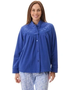Bed Jacket in Blue