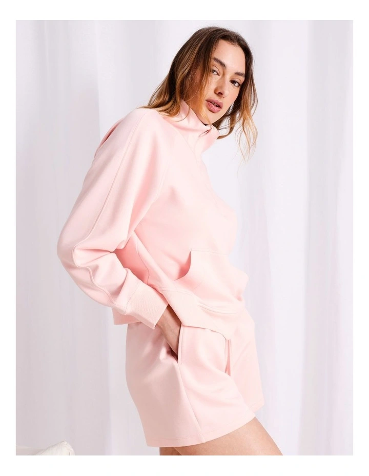Loungewear Scuba Short in Light Pink image 4