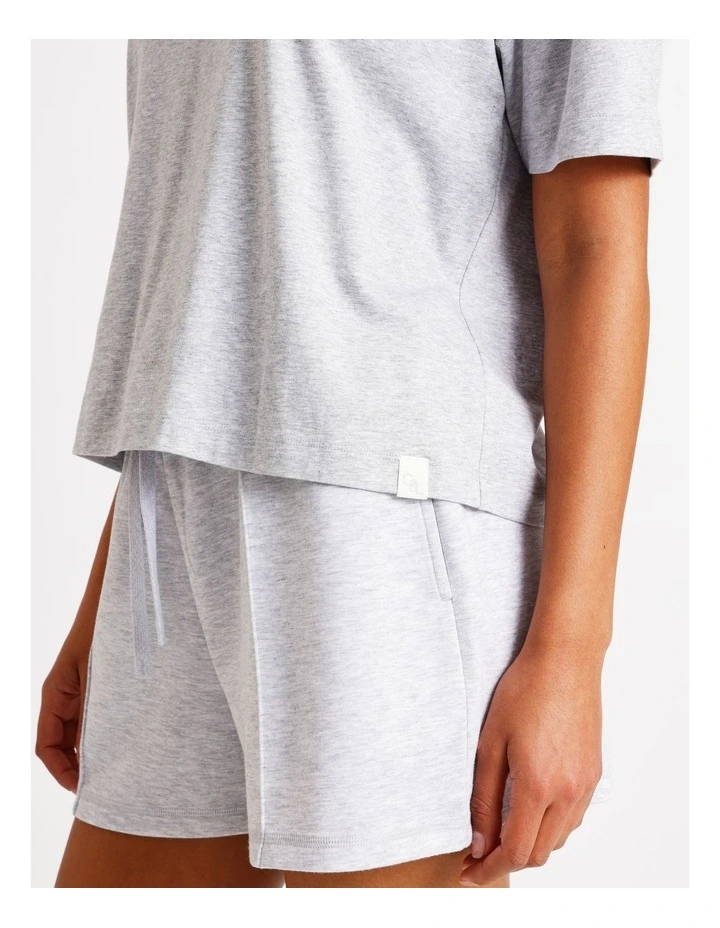 Loungewear Boyfriend Lounge T-Shirt in Grey Marle image 7