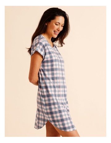 Grey Check Print colour
