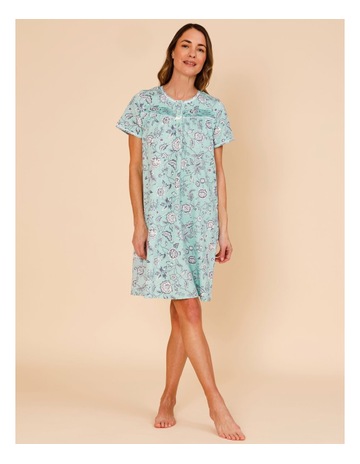 Mint Paisley Print colour