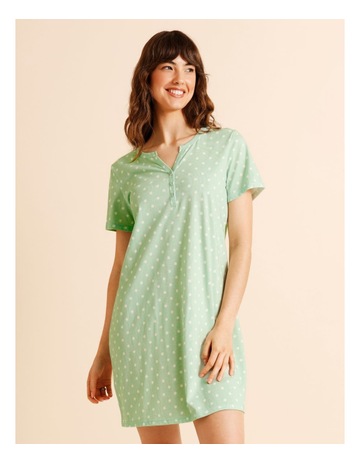 Pistachio Spot Print colour