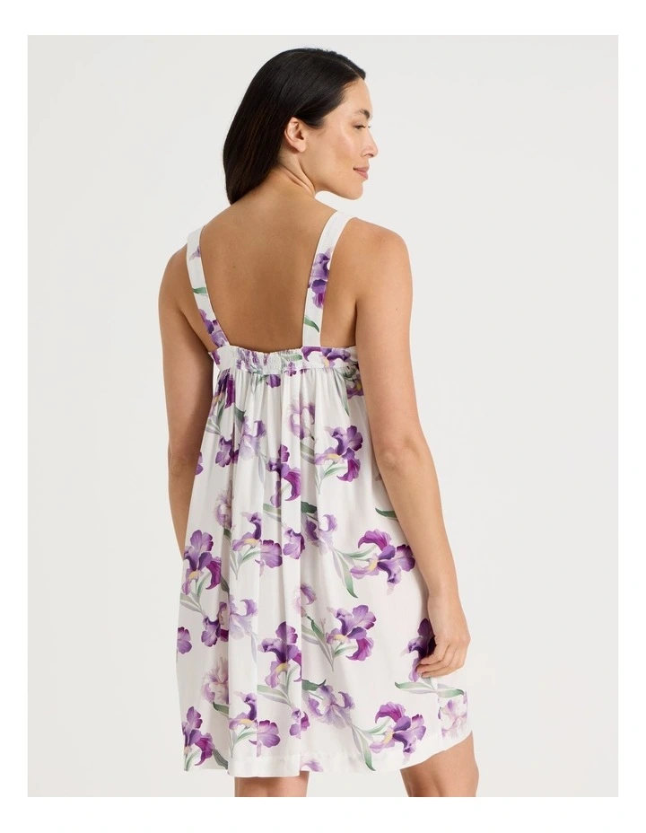 Serene Woven Chemise in Iris Floral Print image 5