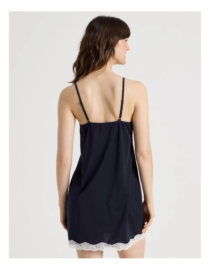 Aurora Slinky Chemise in Navy image 5
