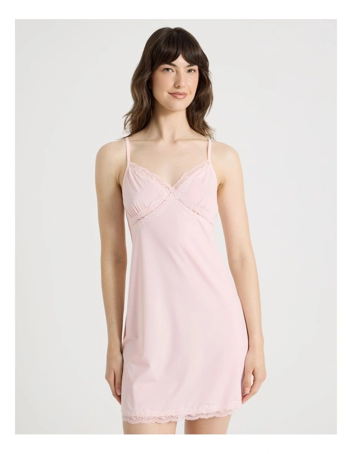 Aurora Slinky Chemise in Pink image 4