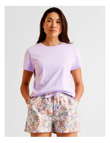 Lilac Floral Print colour