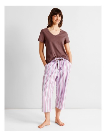 Blue Stripe Print colour