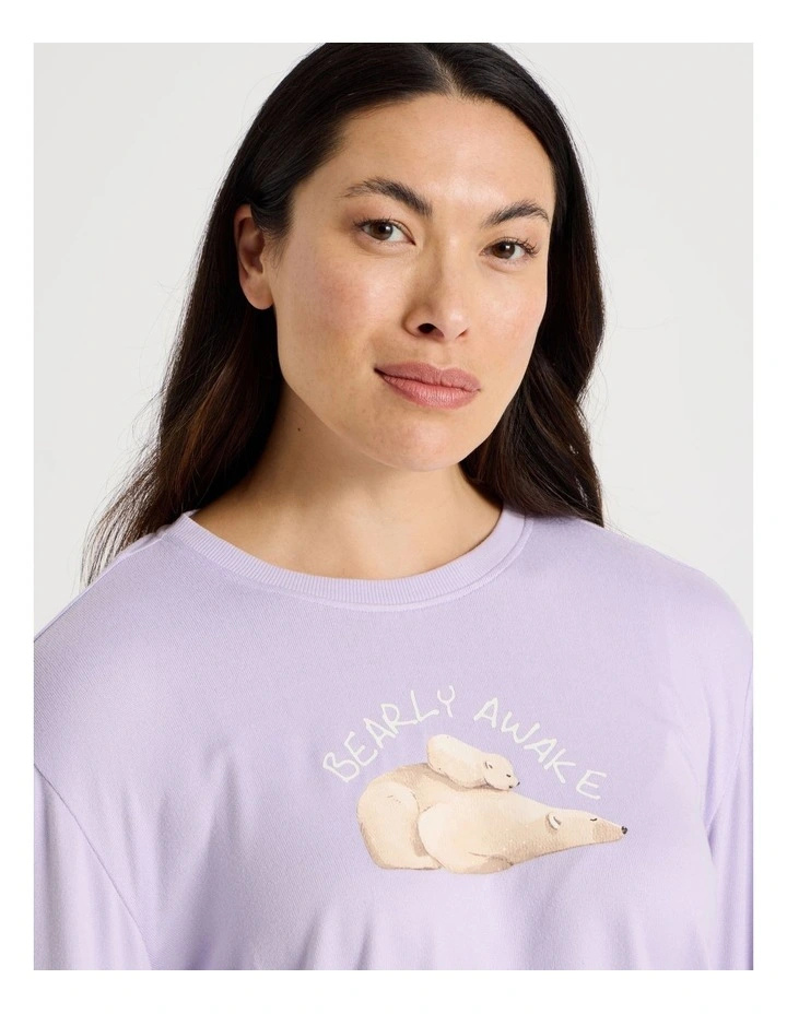 Pyjama Set in Winter Bears Print image 2