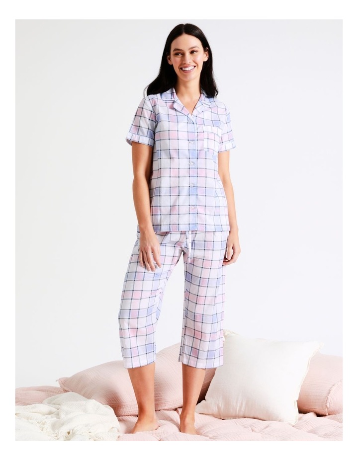 Soho Organic Cotton 3/4 PJ Set In Multi | MYER