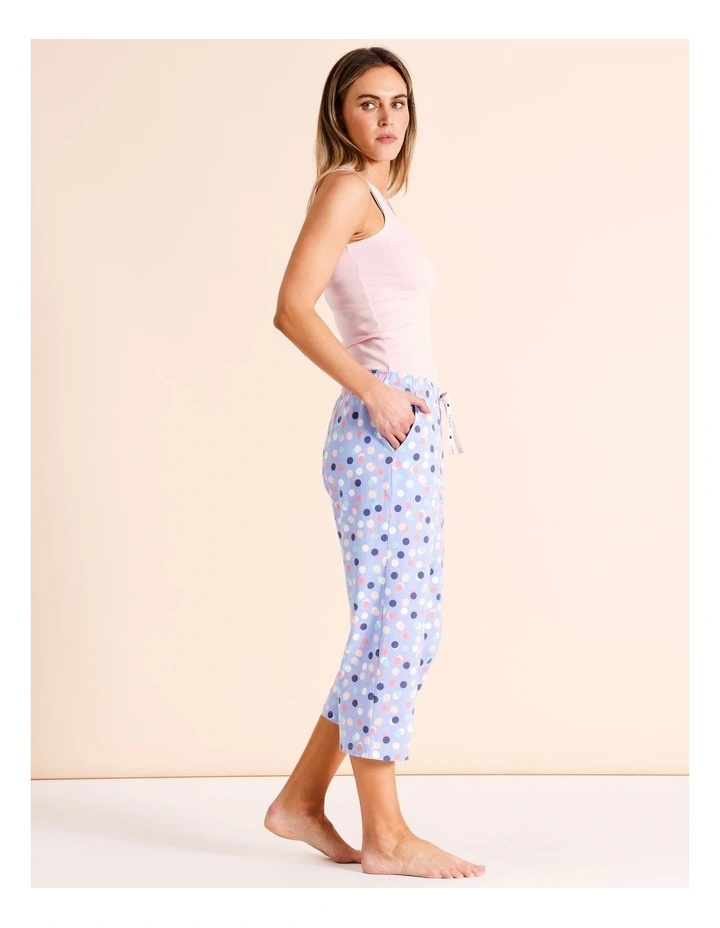 Tableline Knit 3/4 PJ Pant in Confetti image 3