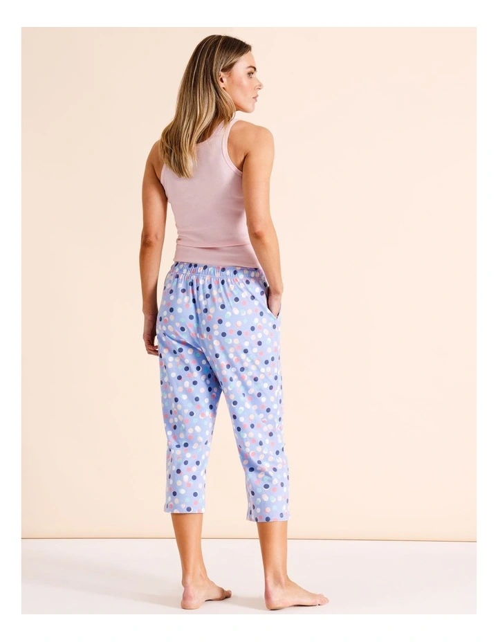 Tableline Knit 3/4 PJ Pant in Confetti image 4